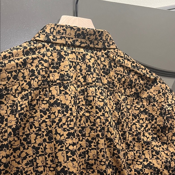 Express Men’s Slim 1MX Floral Button Down Dress Shirt Size XL - Picture 6 of 11